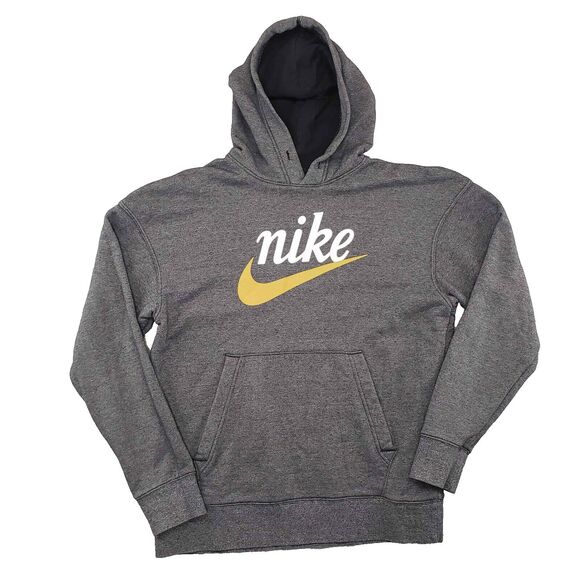 Nike Other - Nike Heritage Hoodie Mens Medium Gray Classic Spellout Streetwear Athleisure